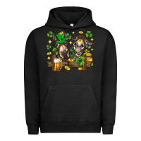Pigment Black St. Patrick's Day donkey Urban Hoodie - Neo Western