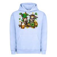 Pigment Grape Ice St. Patrick's Day donkey Urban Hoodie - Neo Western
