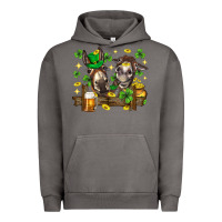 Pigment Tornado St. Patrick's Day donkey Urban Hoodie - Neo Western