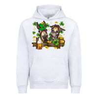 St. Patrick's Day Donkey Urban Hoodie | Teevron