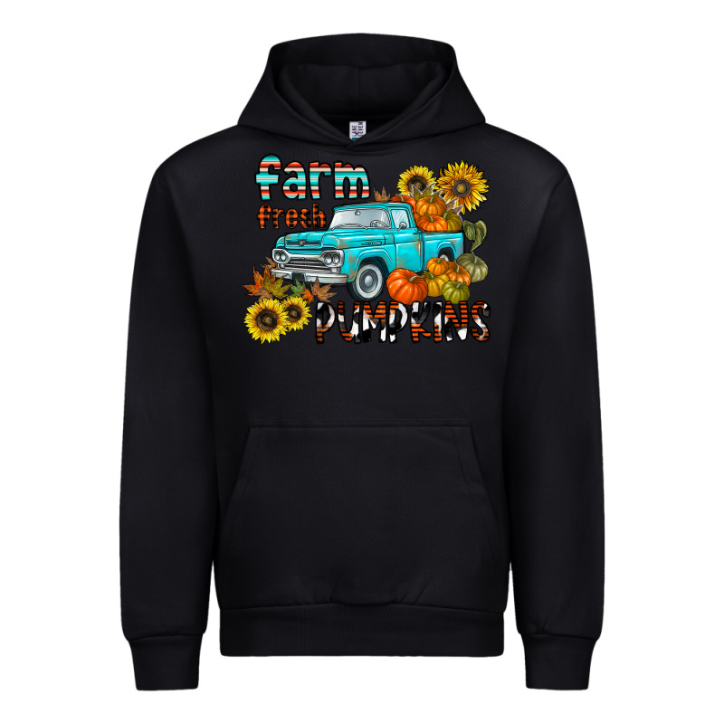 Farm Fresh Pumpkin Urban Hoodie by CowhideDigitalArt | Teevron