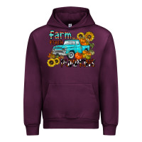 Mauve Wine farm fresh pumpkin Urban Hoodie - CowhideDigitalArt