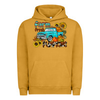 Pigment Peanut Butter farm fresh pumpkin Urban Hoodie - CowhideDigitalArt