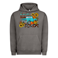Pigment Tornado farm fresh pumpkin Urban Hoodie - CowhideDigitalArt