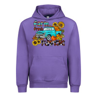 Tulip farm fresh pumpkin Urban Hoodie - CowhideDigitalArt