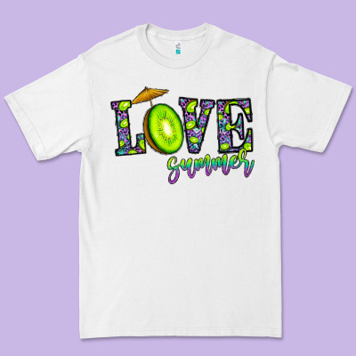 Love Summer Premium Tee Designed By Cowhidedigitalart