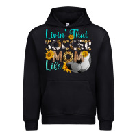 Black livin' that soccer mom life Urban Hoodie - HRA Design Shop