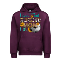 Mauve Wine livin' that soccer mom life Urban Hoodie - HRA Design Shop