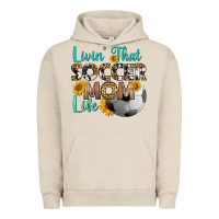 Pigment French Oak livin' that soccer mom life Urban Hoodie - HRA Design Shop