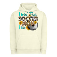 Pigment Pistachio livin' that soccer mom life Urban Hoodie - HRA Design Shop