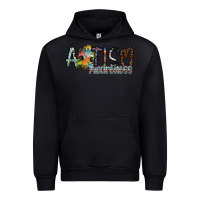 Black autism awareness Urban Hoodie - SublimationCraftShop