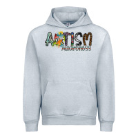 Heather Grey autism awareness Urban Hoodie - SublimationCraftShop
