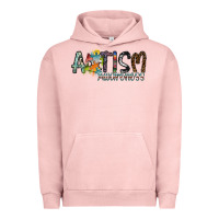 Pigment Salmon autism awareness Urban Hoodie - SublimationCraftShop