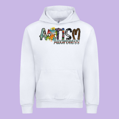Autism Awareness Urban Hoodie Designed By Sublimationcraftshop