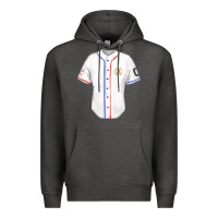 Charcoal Heather softball uniform fa element Premium Hoodie - FaDigitalArtStudio