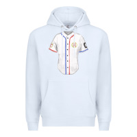 White softball uniform fa element Premium Hoodie - FaDigitalArtStudio