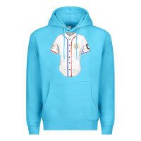 Ocean Blue softball uniform fa element Premium Hoodie - FaDigitalArtStudio
