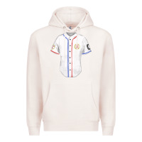 Pale Pink softball uniform fa element Premium Hoodie - FaDigitalArtStudio