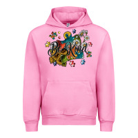 Fuchsia Pink be kind Urban Hoodie - SublimationCraftShop