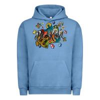 Pigment Pebble Blue be kind Urban Hoodie - SublimationCraftShop