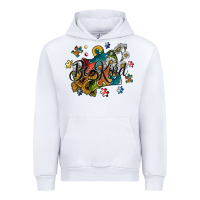 White be kind Urban Hoodie - SublimationCraftShop