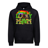 Black One lucky mom St. Patricks Day Urban Hoodie - Neo Western