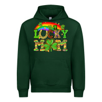 Forest Green One lucky mom St. Patricks Day Urban Hoodie - Neo Western