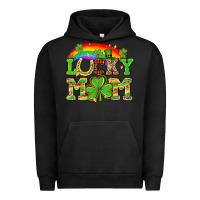 Pigment Black One lucky mom St. Patricks Day Urban Hoodie - Neo Western
