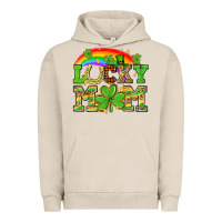 Pigment French Oak One lucky mom St. Patricks Day Urban Hoodie - Neo Western