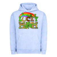 Pigment Grape Ice One lucky mom St. Patricks Day Urban Hoodie - Neo Western