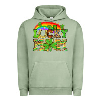 Pigment Oil Green One lucky mom St. Patricks Day Urban Hoodie - Neo Western