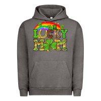 Pigment Tornado One lucky mom St. Patricks Day Urban Hoodie - Neo Western