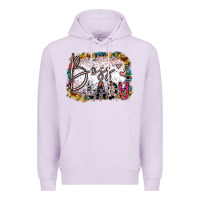 Lilac boss lady Premium Hoodie - SublimationCraftShop