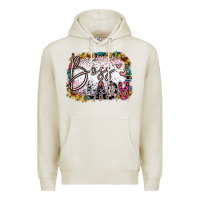 Oatmeal Heather boss lady Premium Hoodie - SublimationCraftShop