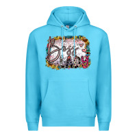 Ocean Blue boss lady Premium Hoodie - SublimationCraftShop