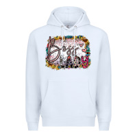 White boss lady Premium Hoodie - SublimationCraftShop