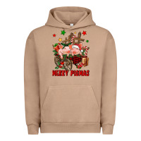 Pigment Burro merry pig mas Urban Hoodie - FaDigitalArtStudio