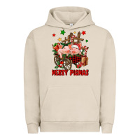 Pigment French Oak merry pig mas Urban Hoodie - FaDigitalArtStudio