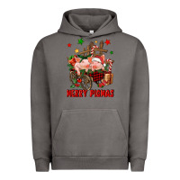 Pigment Tornado merry pig mas Urban Hoodie - FaDigitalArtStudio