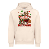Sandshell merry pig mas Urban Hoodie - FaDigitalArtStudio