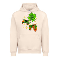 Sandshell St. Patrick's Day with game control and clover Urban Hoodie - Neo Western
