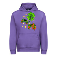 Tulip St. Patrick's Day with game control and clover Urban Hoodie - Neo Western