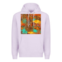 Lilac western skeleton seamless pattern Premium Hoodie - HRA Design Shop