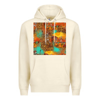 Sandshell western skeleton seamless pattern Premium Hoodie - HRA Design Shop