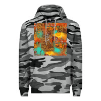 Slate Camo western skeleton seamless pattern Premium Hoodie - HRA Design Shop