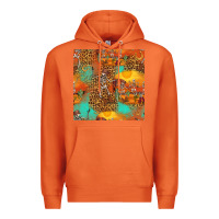 Carrot western skeleton seamless pattern Premium Hoodie - HRA Design Shop