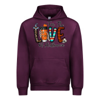 Mauve Wine for the love of halloween Urban Hoodie - CowhideDigitalArt