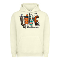 Pigment Pistachio for the love of halloween Urban Hoodie - CowhideDigitalArt