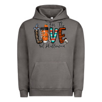 Pigment Tornado for the love of halloween Urban Hoodie - CowhideDigitalArt