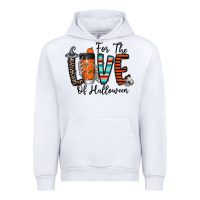 White for the love of halloween Urban Hoodie - CowhideDigitalArt